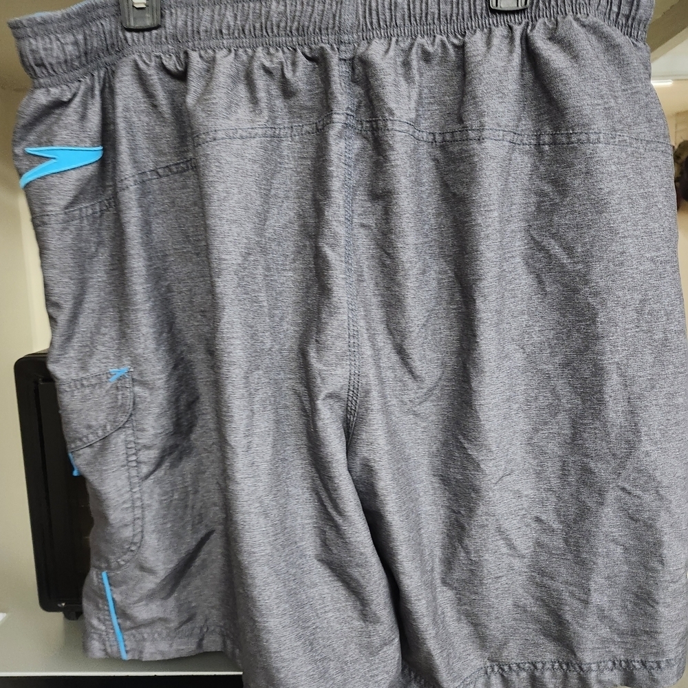 Speedo Charcoal and Teal Shirt